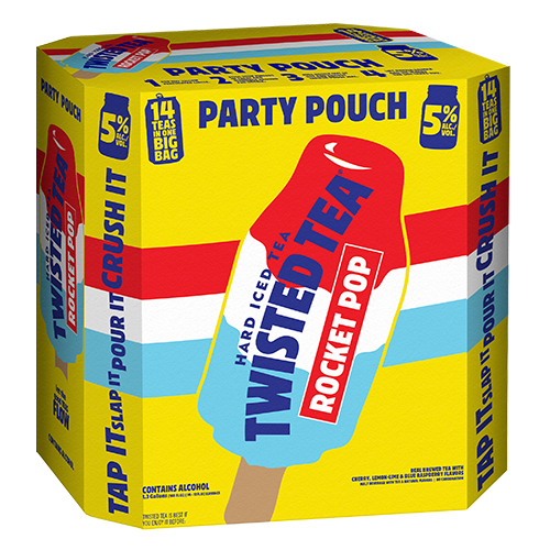 Twisted Tea Rocket Pop Party Pouch